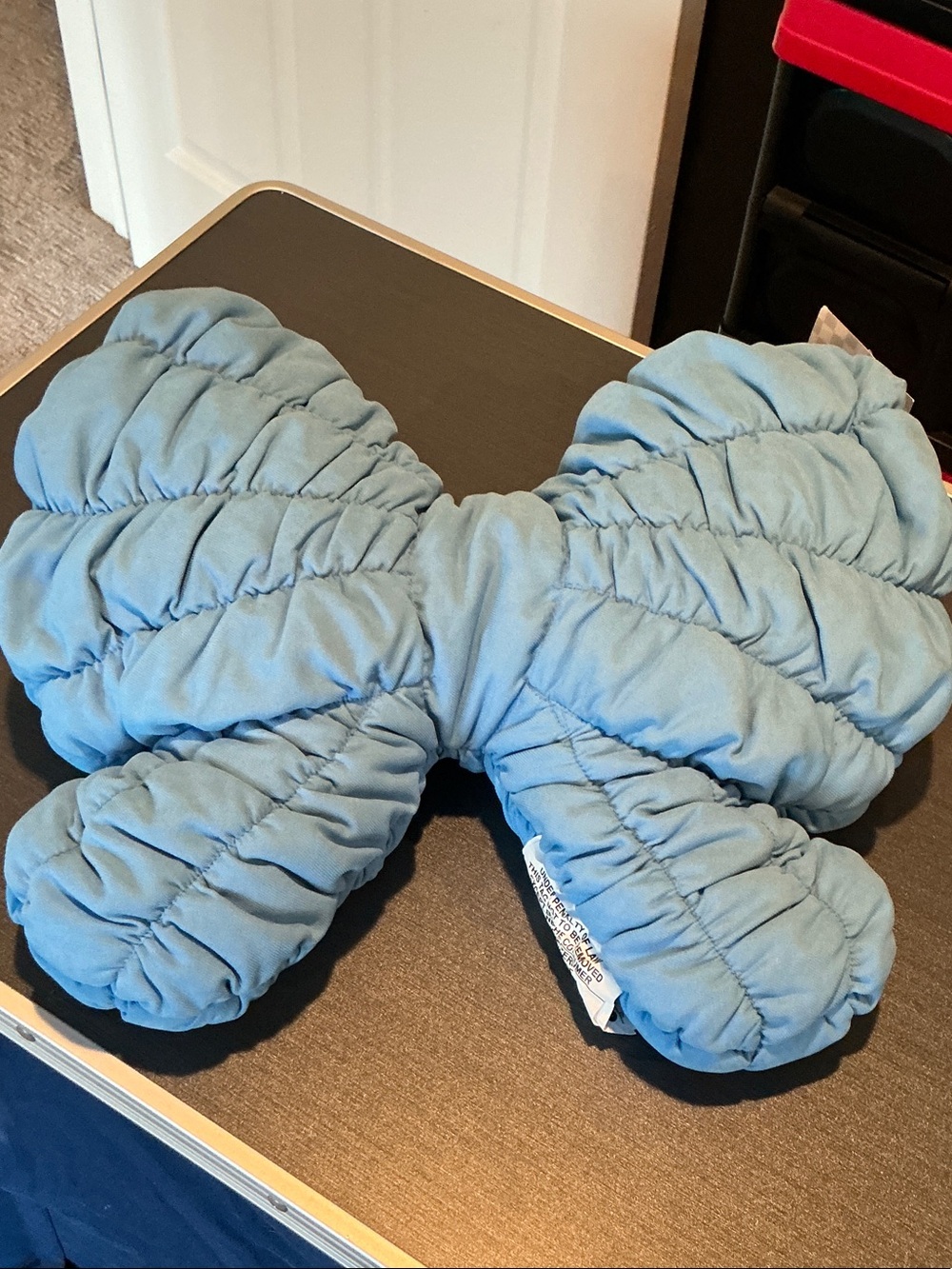 Blue Butterfly-Shaped Neck Pillow - Home Bedding